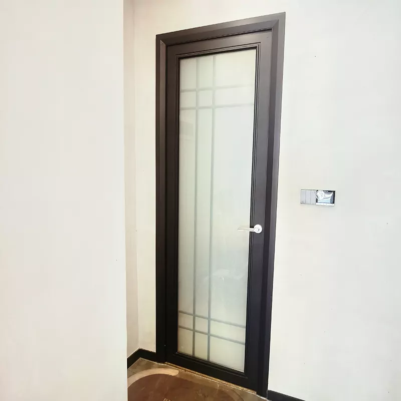 درب کشویی حمام آلیاژ آلومینیوم